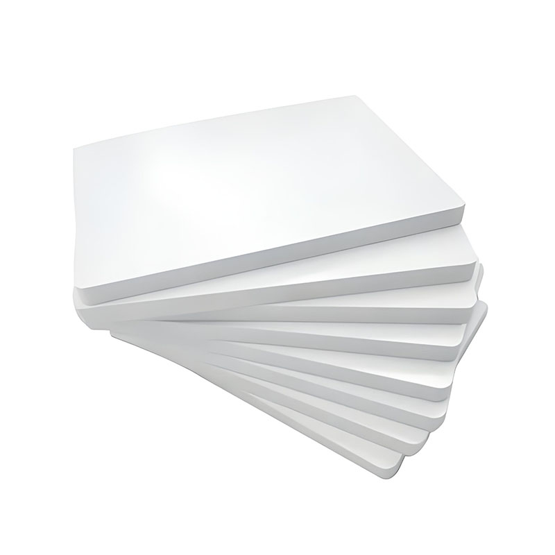Hvit ekstrudert PVC-skumplate